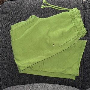 Champion Olive Green Reverse Weave Sweatpants